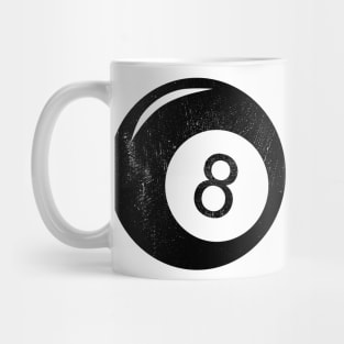 Eight Ball Distressed T-Shirt Mug